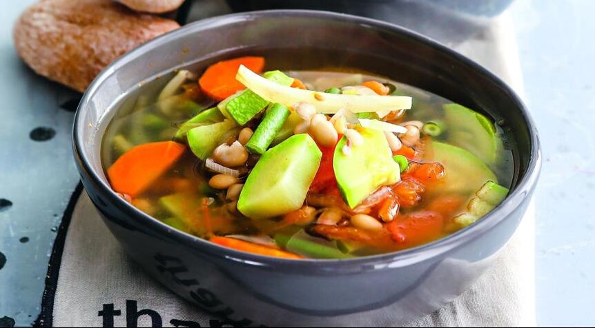 zuppa di verdure per dimagrire velocemente