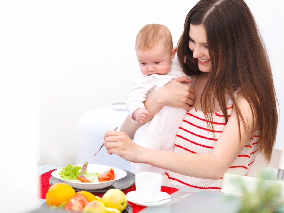 dieta ipoallergenica per una madre che allatta e un bambino